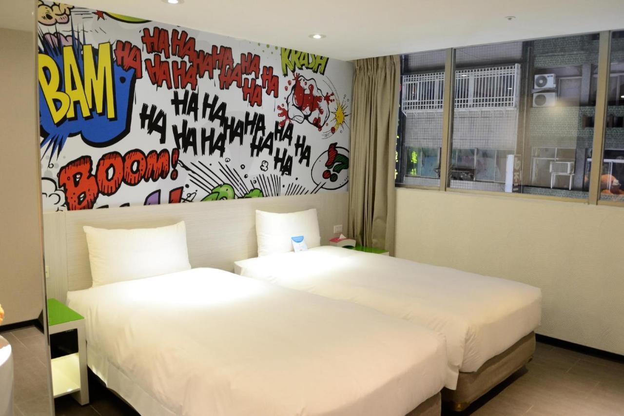 Wholesome Hotel Taipei Exteriör bild