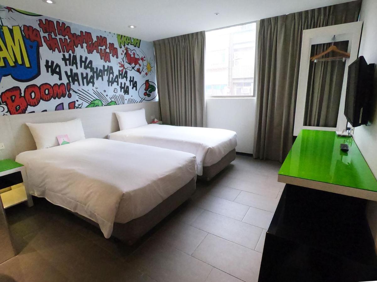 Wholesome Hotel Taipei Exteriör bild